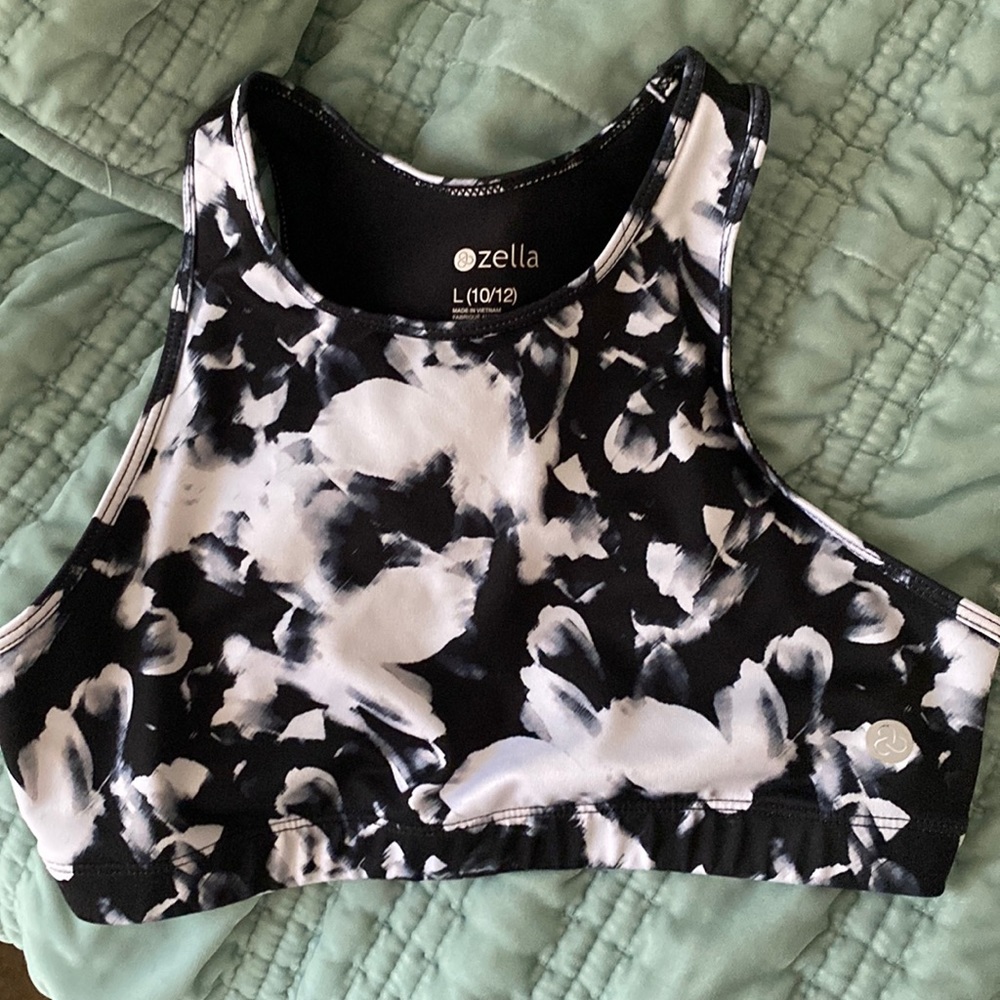 Zalla girls sports bras size 10/12